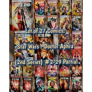 Lot of 27: Star Wars Doctor Aphra 2nd Series #2-29 Alyssa Wong Partial Run VF/NM